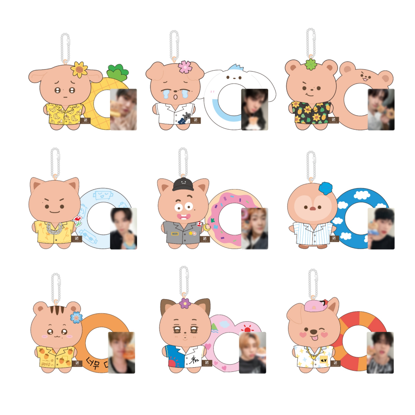 THEBOYZ ソウルコン ミニドール ぬいぐるみ キュー トレカ 人気 ぬい Q