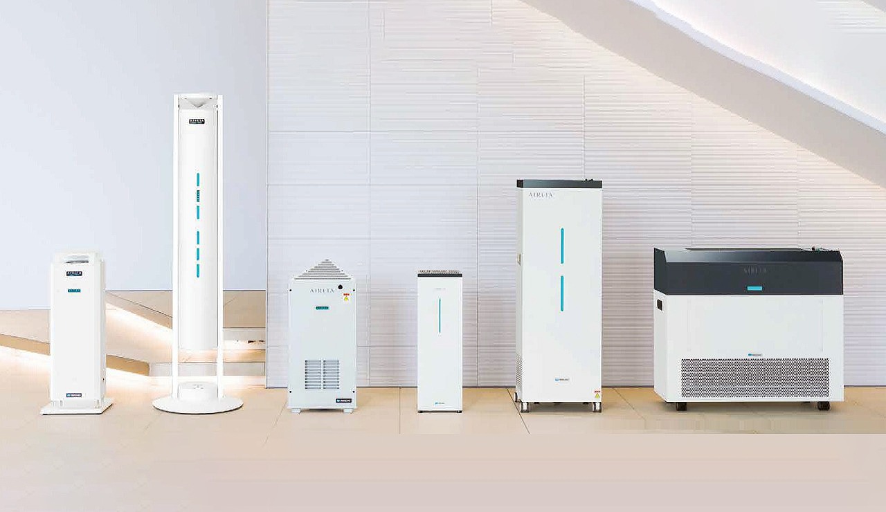 空気循環式紫外線清浄機 エアーリア | 九電グループ商品紹介