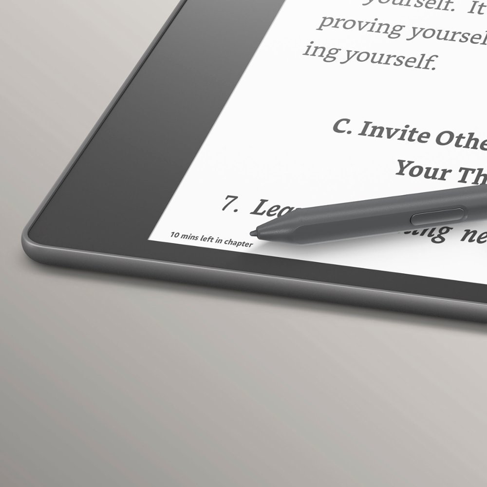 Amazon - Kindle Scribe Digital Notebook - 64GB with Pen - 2022