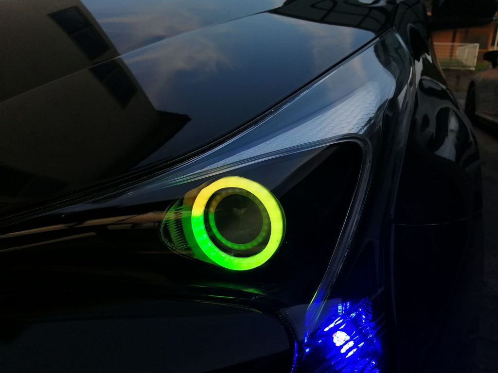 50プリウスをカスタマイズ！ インナーブラック＆RGBポジションで魅せる