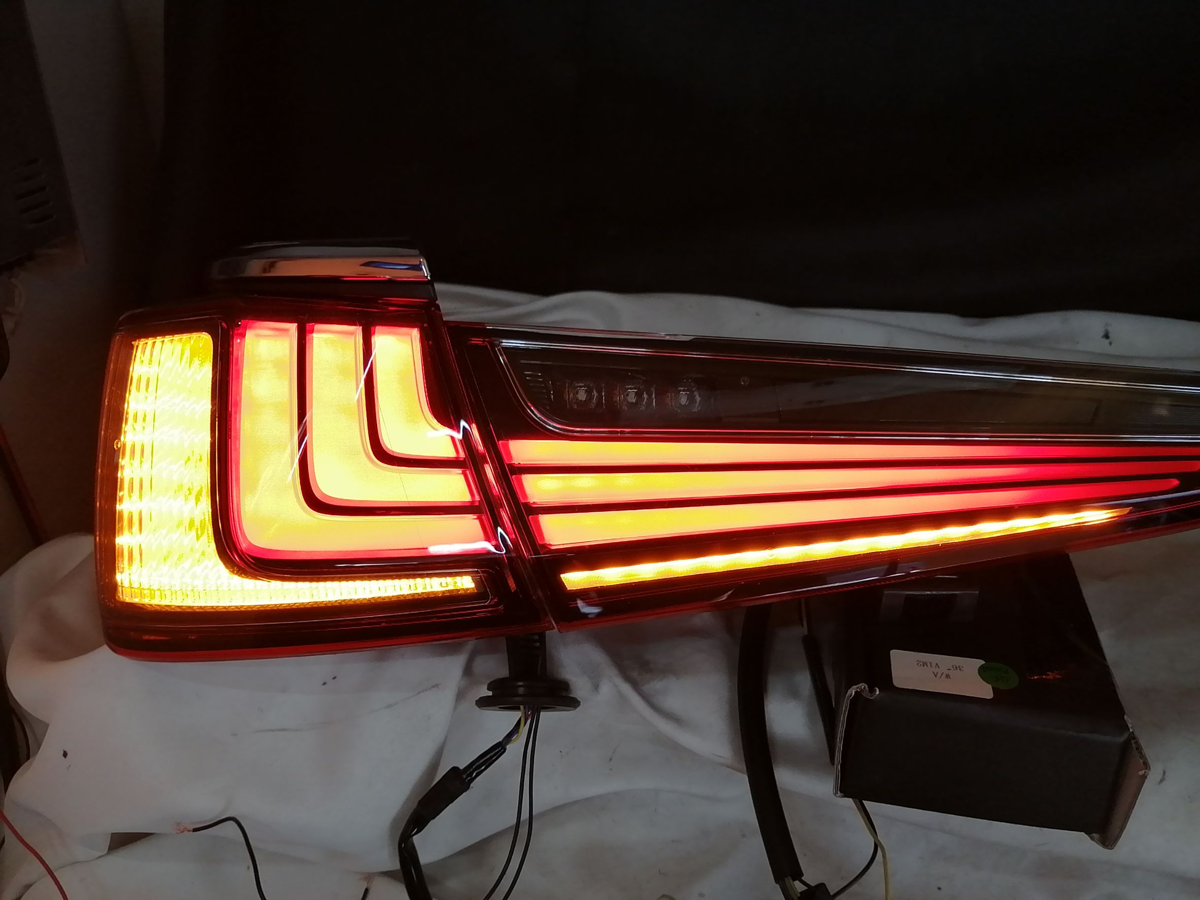 レクサスES前期 純正後方ウィンカーランプ レクサスES リア