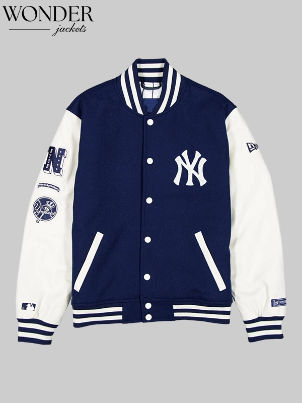 New York or Nowhere Yankees Navy Varsity Jacket