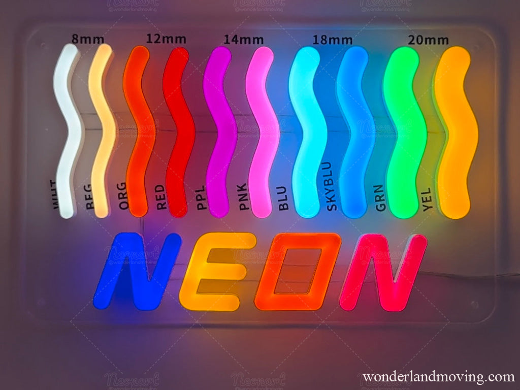 アクリル製 ぷっくりネオンサイン【サンプル】 – wonderlandmoving