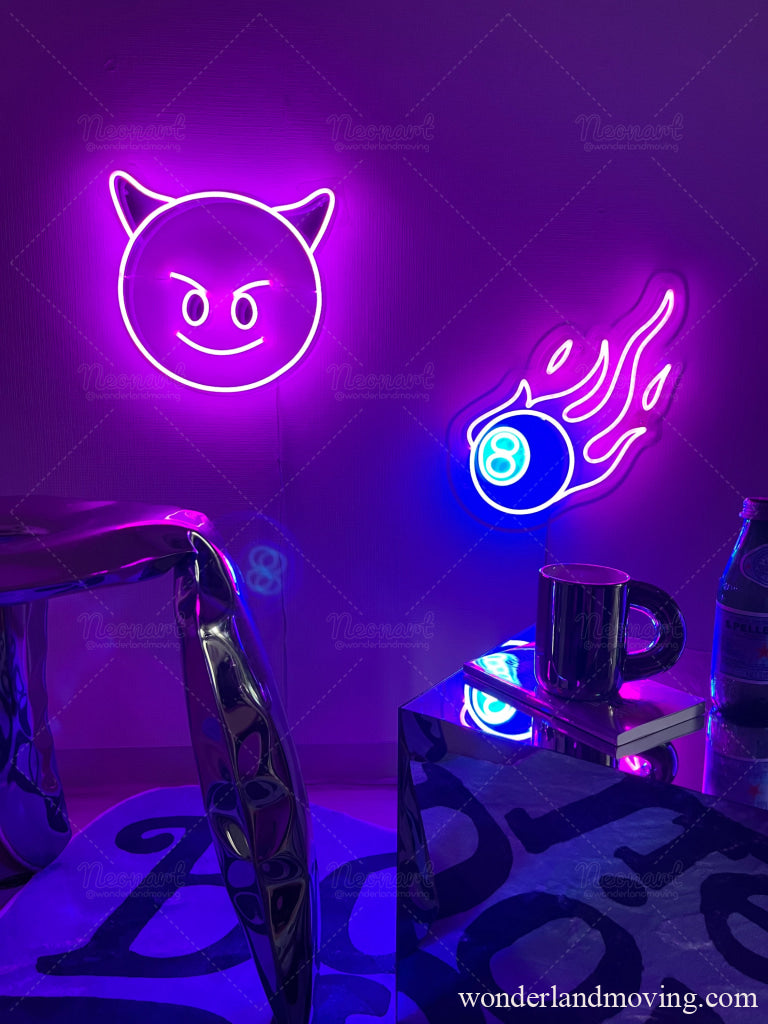 NEONETICS.inc ネオンアートパネルビリヤード ショップ NEONETICS.inc