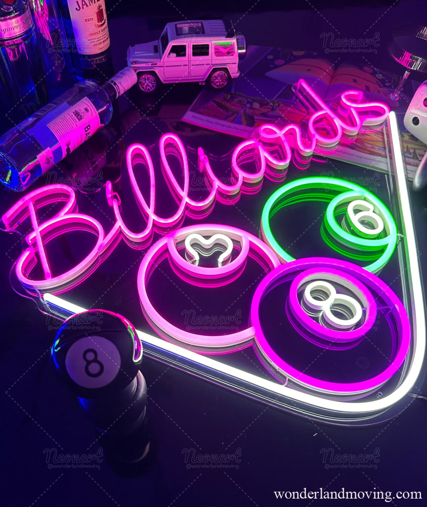 ビリヤード ネオン看板 – wonderlandmoving