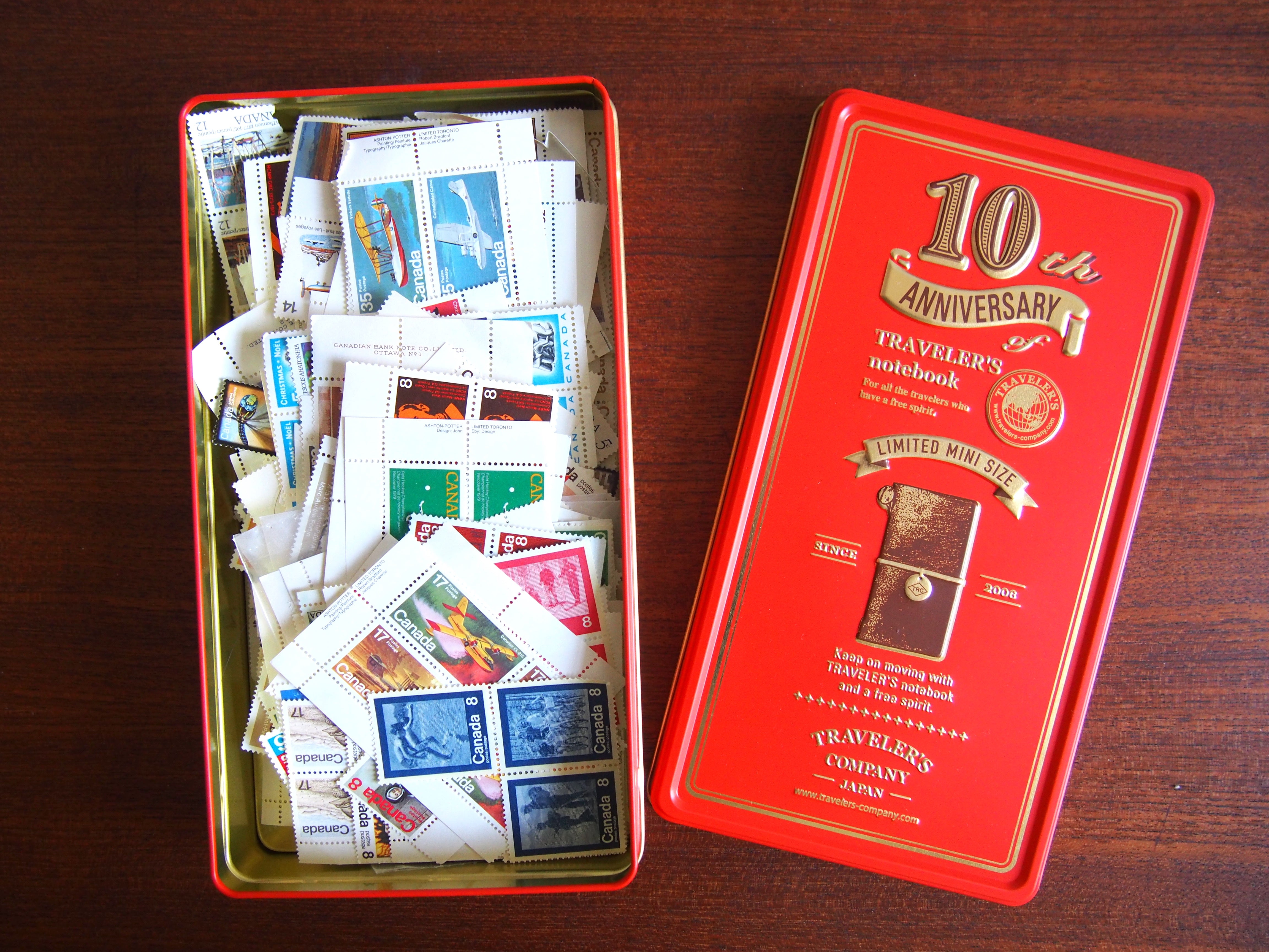 Midori 10th Anniversary Traveler's Notebook Tin Cases - Ideas +