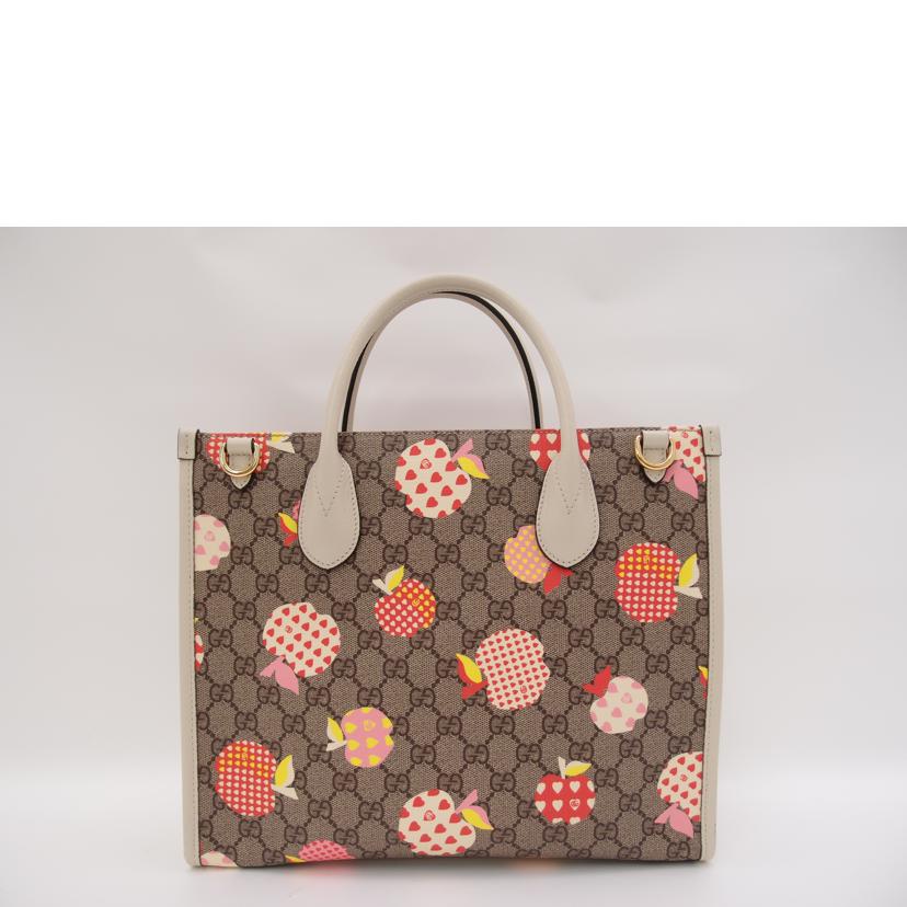 GUCCI グッチ トートバッグ ハンドバッグ ショルダー 2way リンゴ