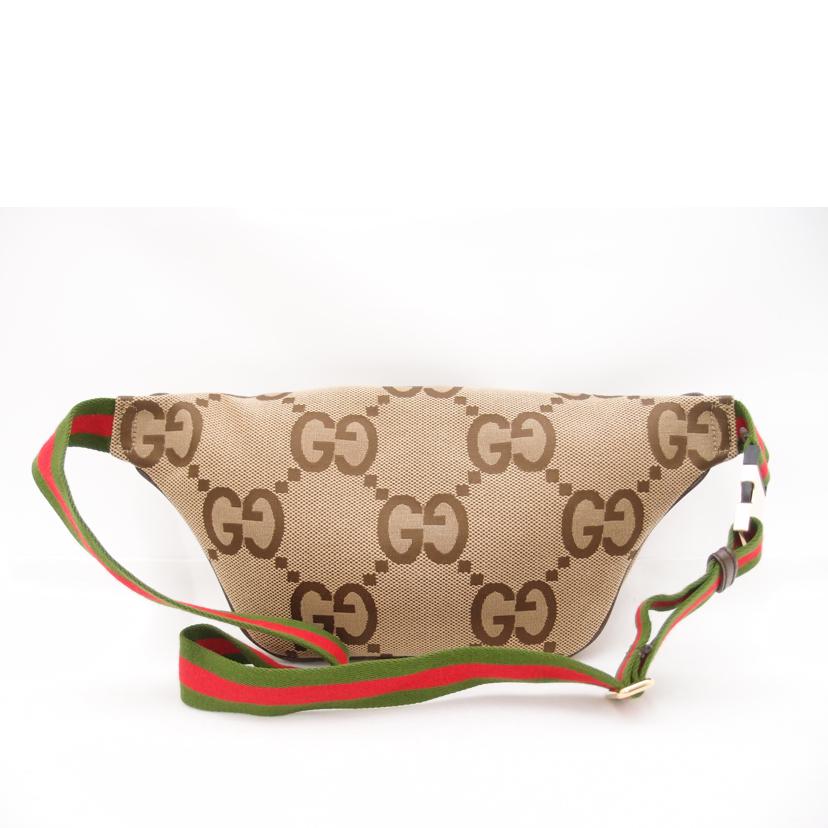 GUCCI グッチ ボディバッグ ウエストバッグ GGキャンバス メンズ
