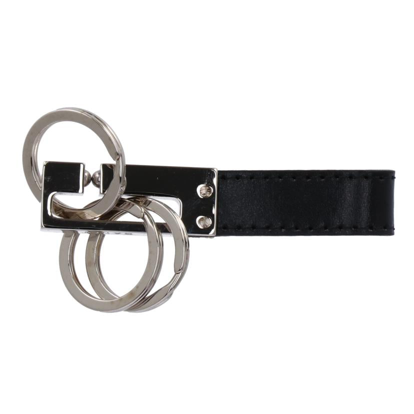 BALLY バリー キーホルダー シルバー ブラック/ブランドバッグ