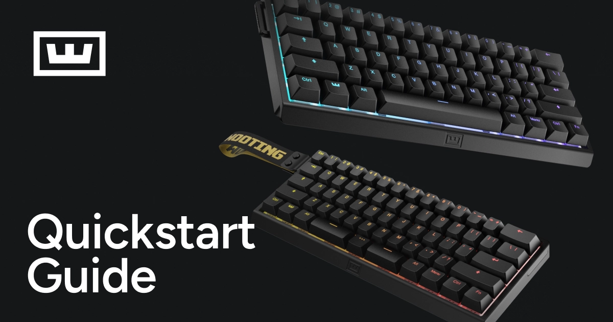 Wooting 60HE v2 Quickstart Guide | Wooting
