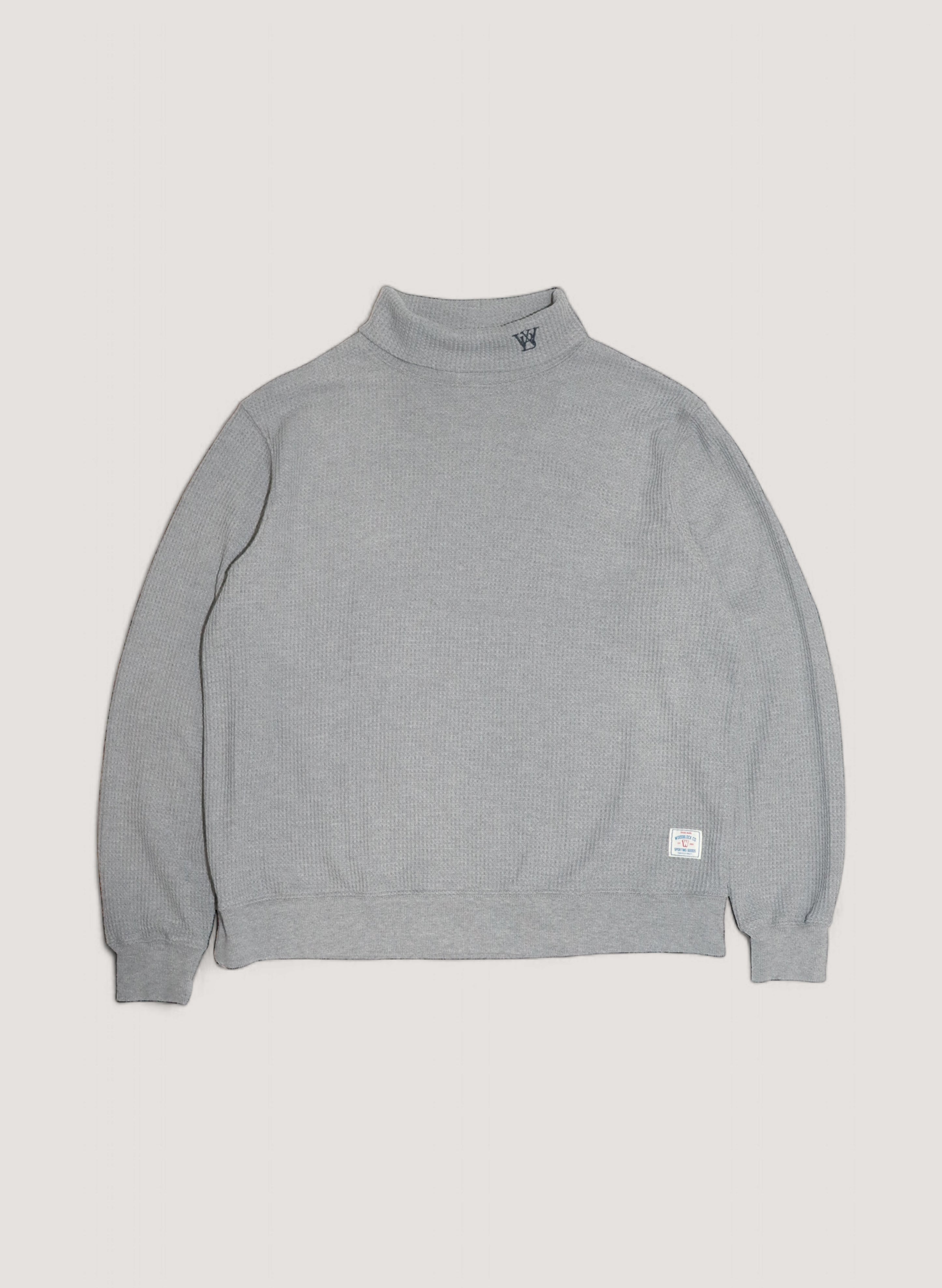 WOODBLOCK THERMAL TURTLE NECK GREY (WB-25AW-010)