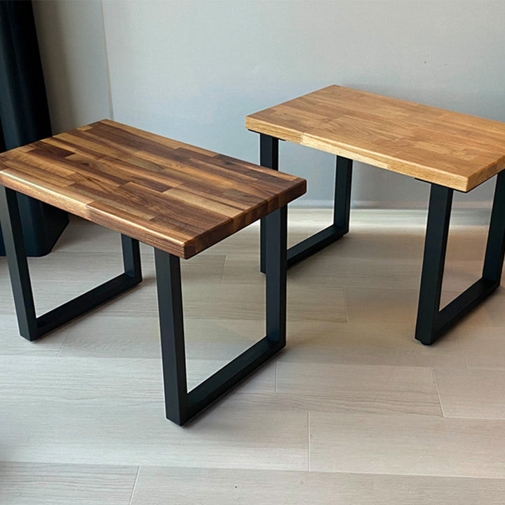 ミニテーブル ウォールナット オーク IKスツールサイドテーブル