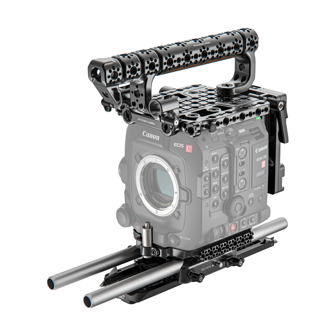 Elite Accessory Cage System for Canon EOS C400 – Wooden Camera