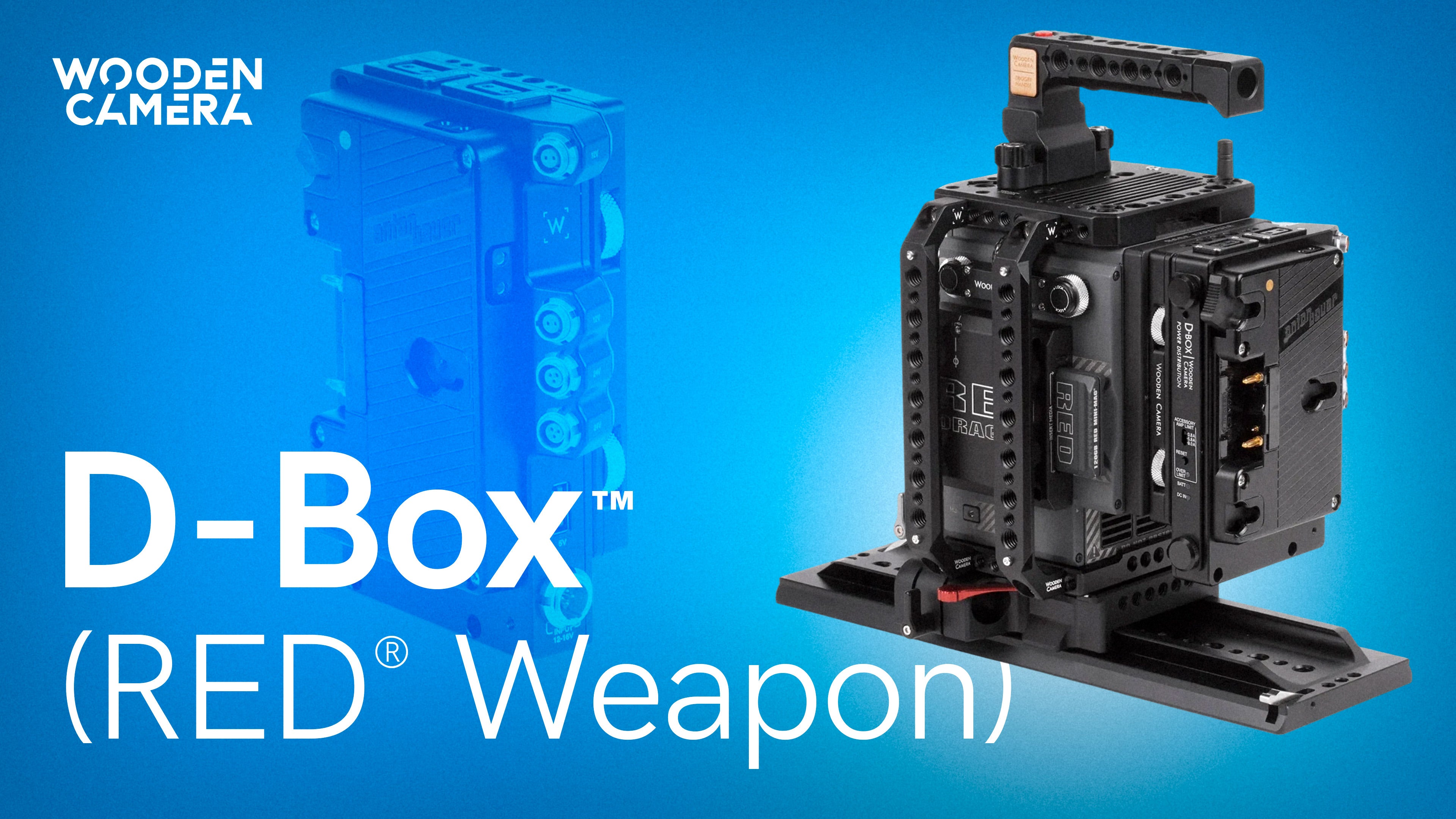 D-Box® (RED® DSMC2™, V-Mount) – Wooden Camera