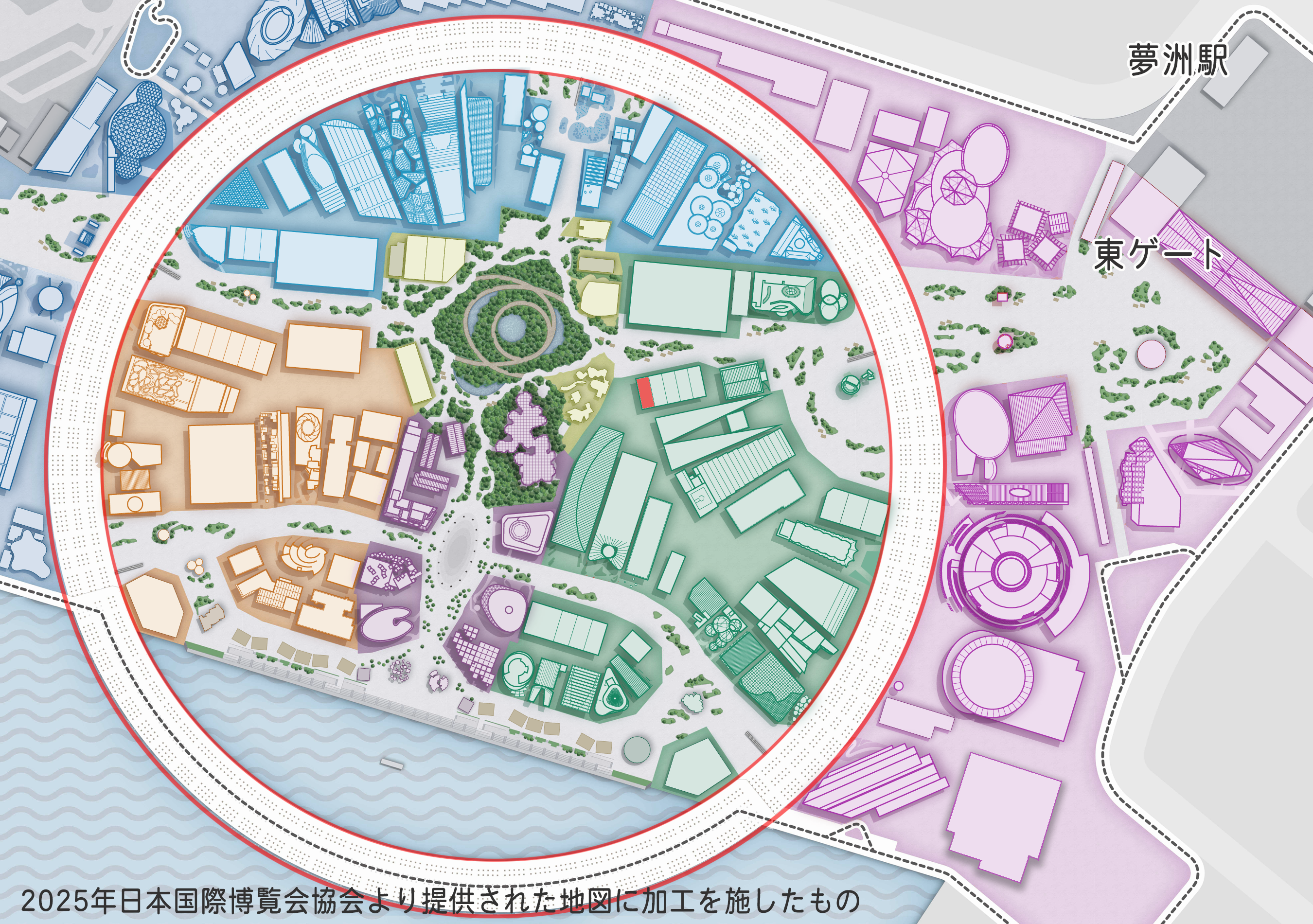 ヨルダンの大きな地図付き】ヨルダン大満喫4点セット 大阪関西万博