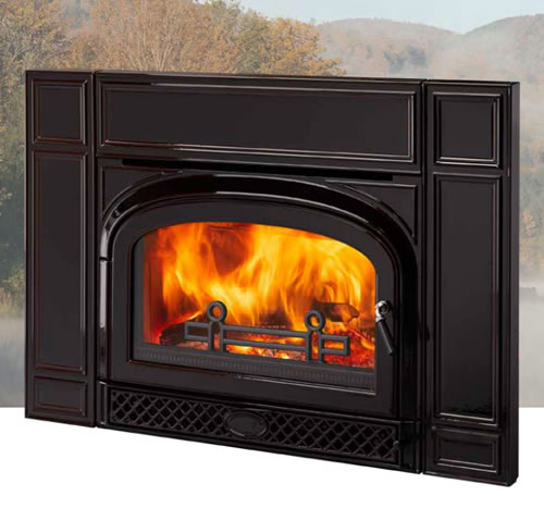 Vermont Castings Montpelier II Wood-Burning Insert | Majolica Brown
