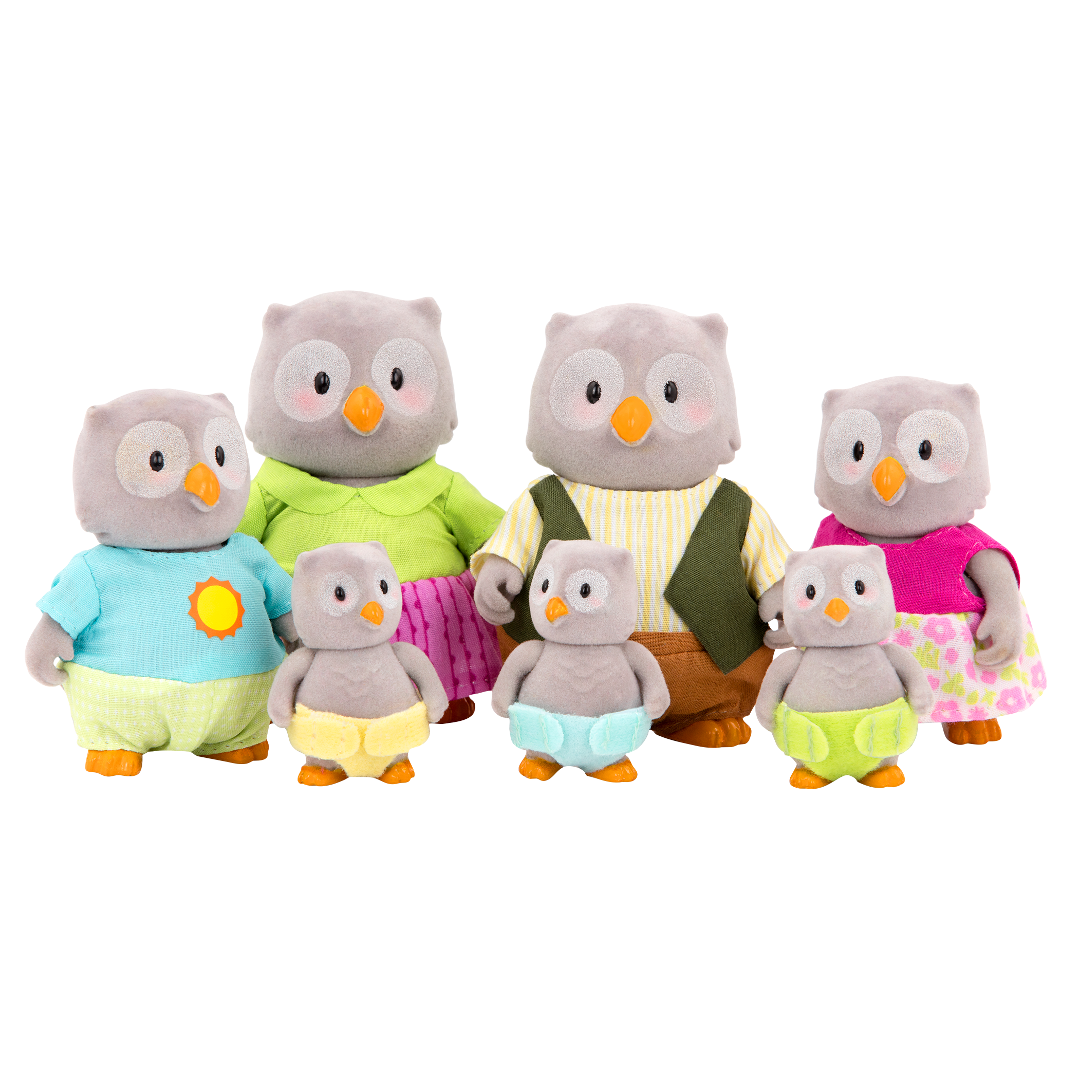 The McHoot Owls | Small Animal Figurines | Li'l Woodzeez