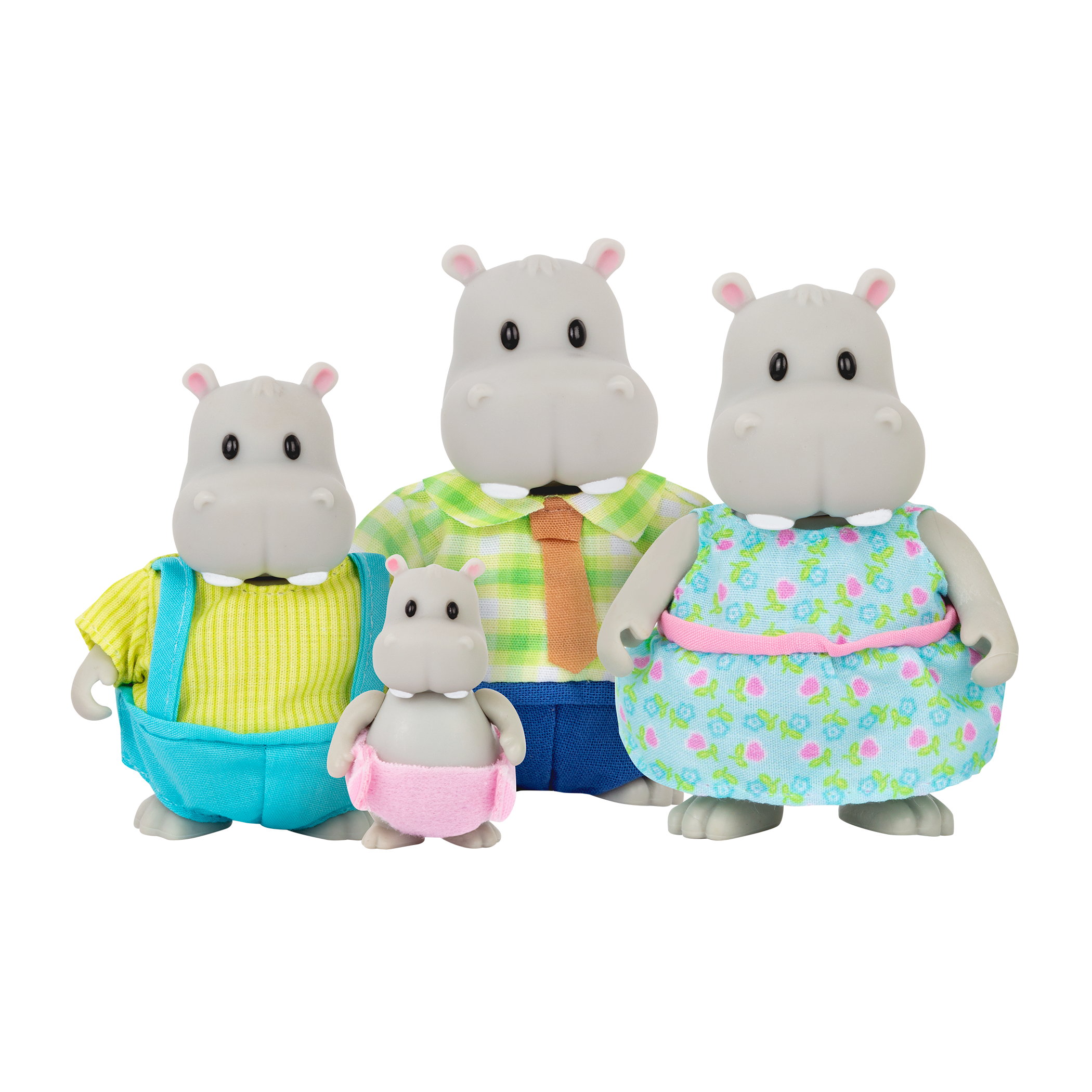 Hippo Toys | The Riverdipper Hippo Family | Li'l Woodzeez