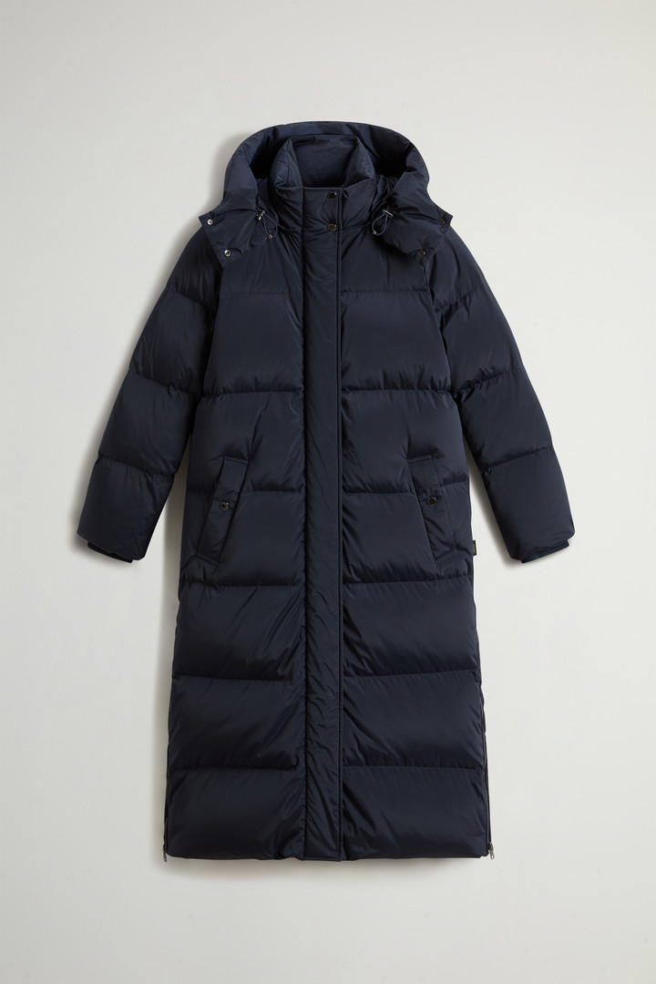 Women's Long Kelly Down Jacket blue | Woolrich US