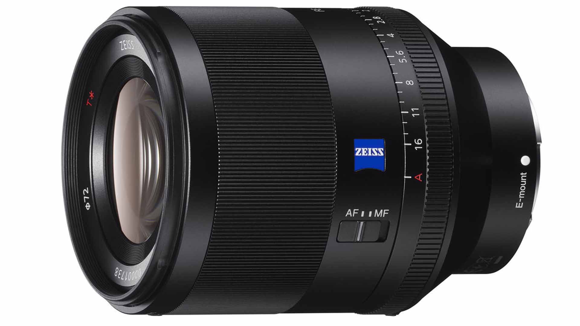 Sony Planar T* FE 50mm f/1.4 ZA Lens for Video