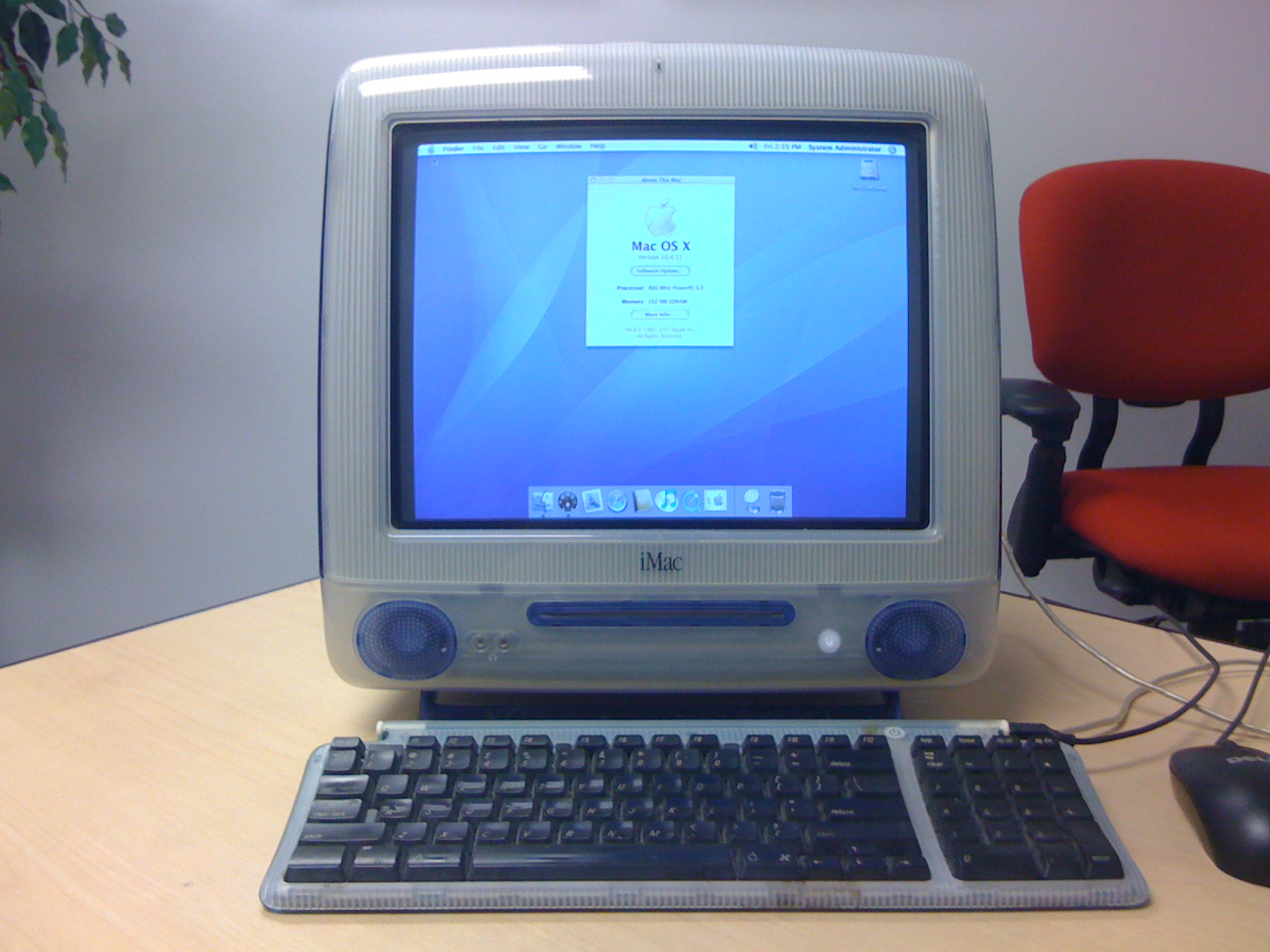 iMac DV G3/400 Indigo (Early 2001) | worthaburrito