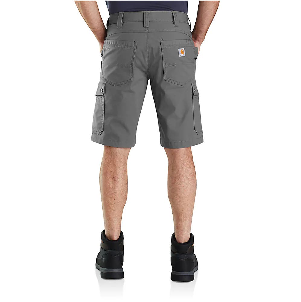 Carhartt Shorts: Men's 104727 075 Steel Rugged Flex Relaxed Fit