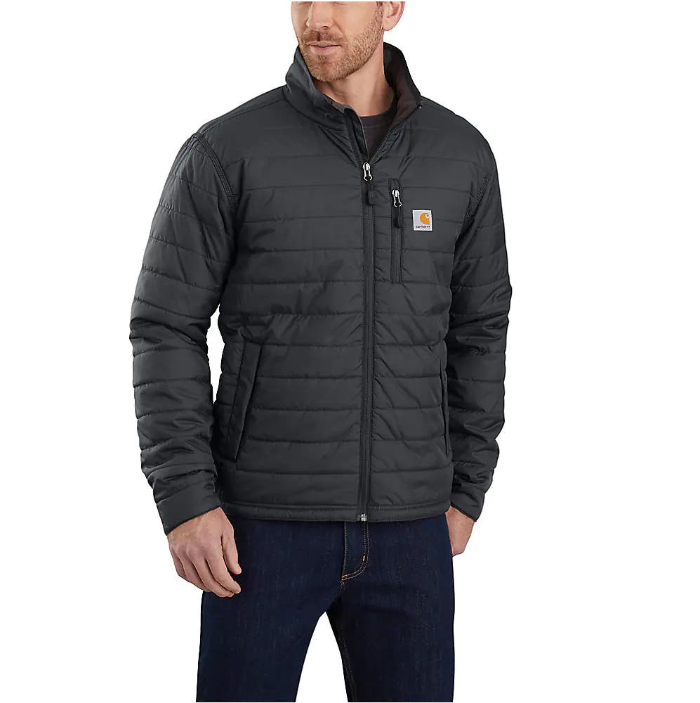 Carhartt Jackets: Men's 102207 029 Grey Insulated Water-Repellent