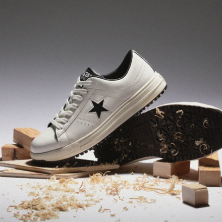 コンバース [CPD] 33701751 ワンスターPS (ONE STAR PS) ホワイト/ブラック