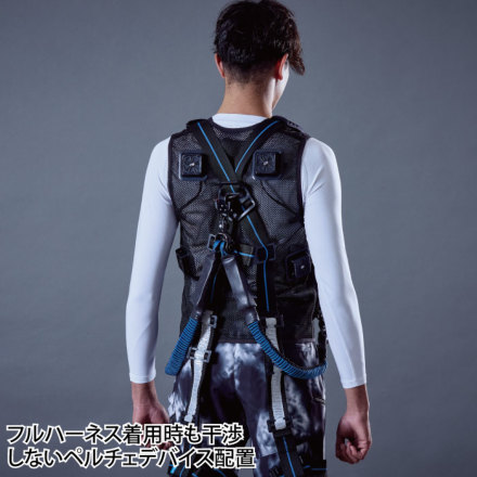 HOOH] PV555 ペルチェベストセット 四角形 (冷暖兼用)