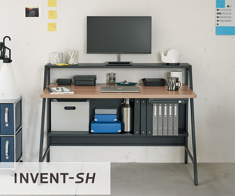 デスク・昇降デスク/INVENT-SH インベントシェルフデスク｜KOKUYO