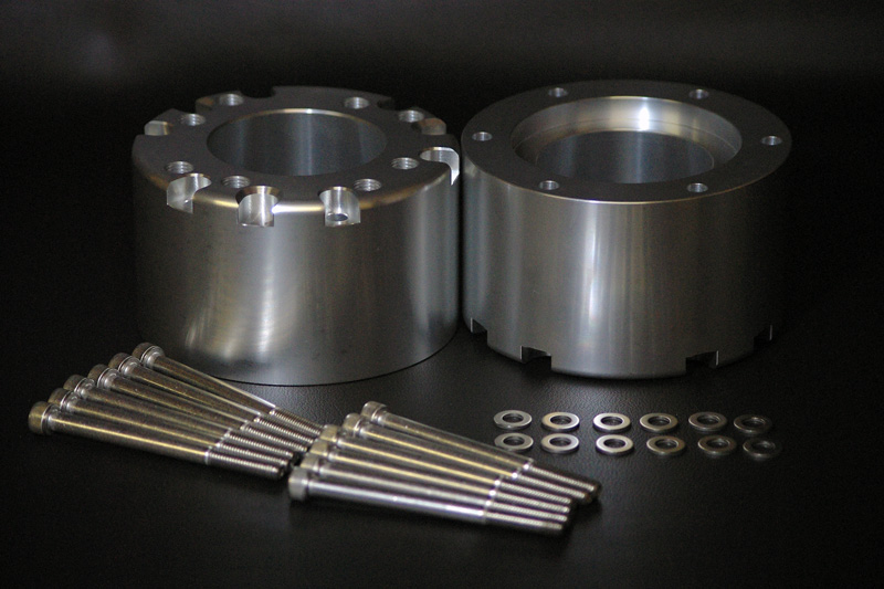 ジャイロ用アルミ製マルチスペーサー80ミリ ジャイロ用アルミ製マルチ