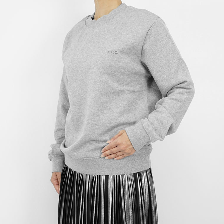 アーペーセー A.P.C. レディース スウェットシャツ グレー ブラック