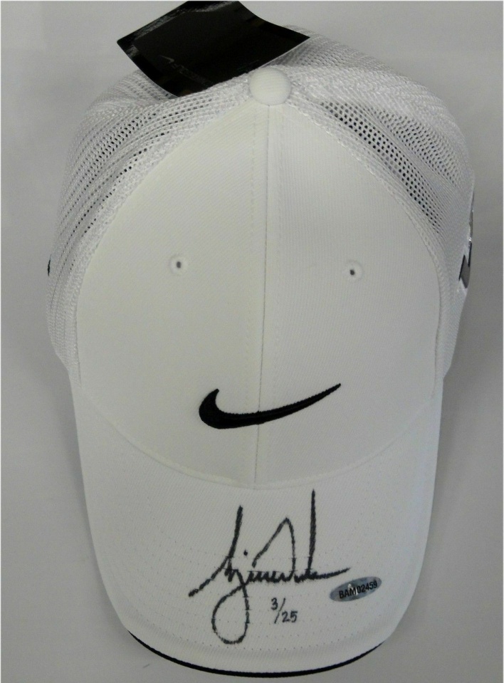 メモラビリア｜タイガーウッズ ホワイトキャップ｜