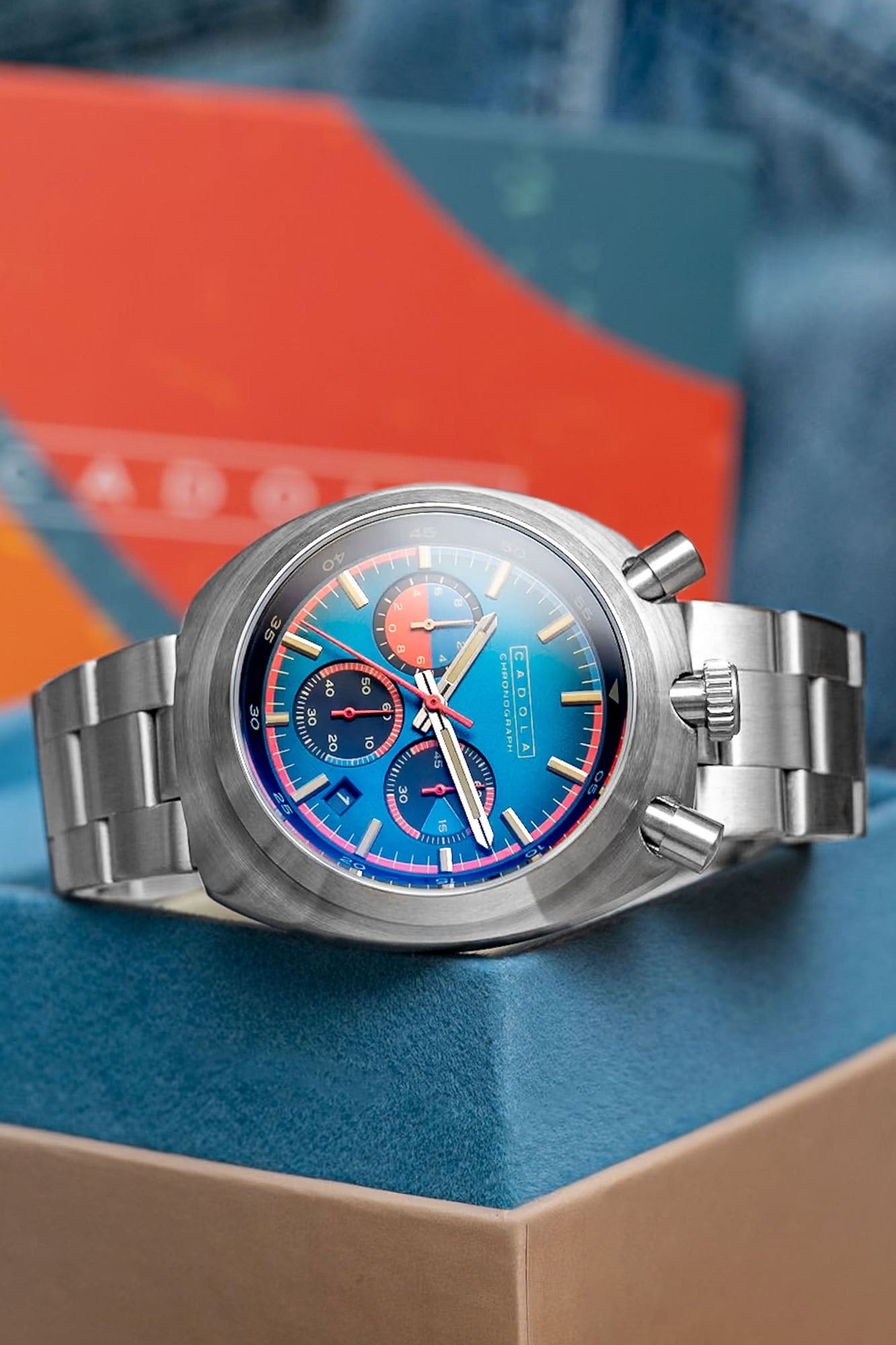 Cadola Revisits the Testa di Toro Chronograph with a New Bracelet