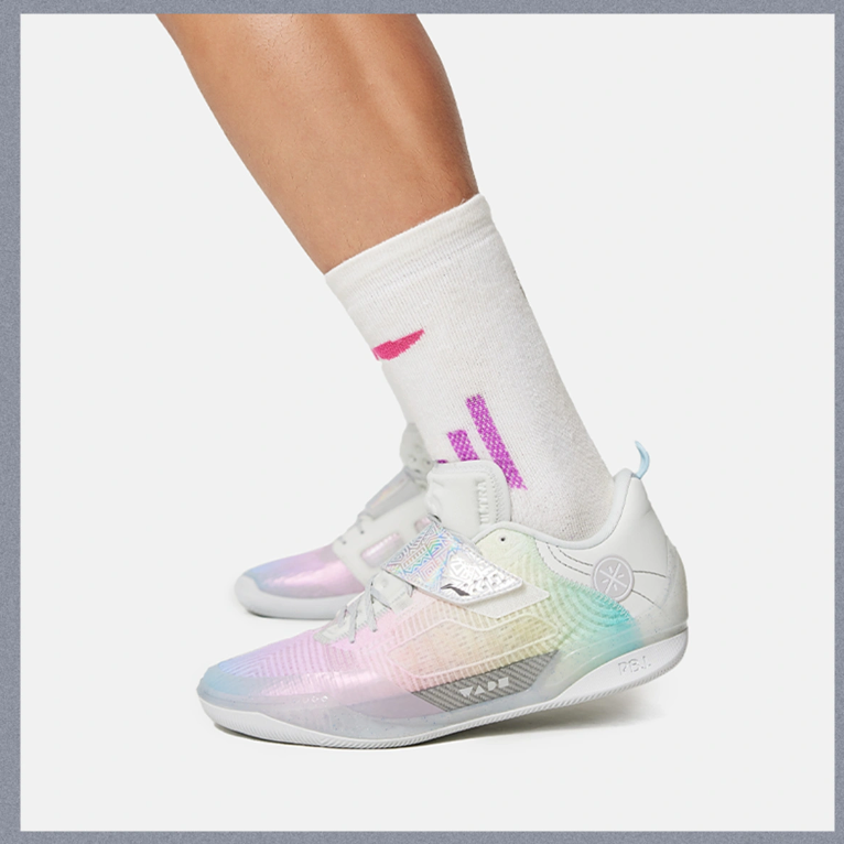 LiNing Wade 808 4 Ultra ASG “Shine” White/Pink/Blue Basketball