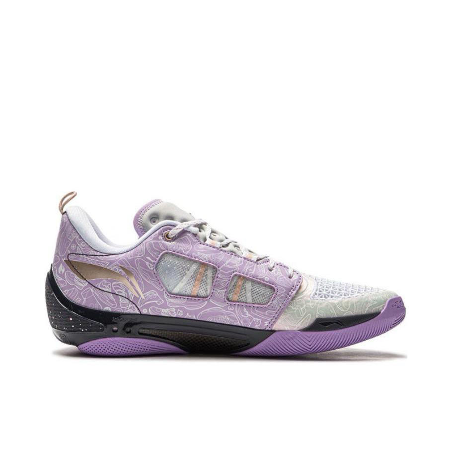 LiNing Wade 808 4 Ultra White Purple – LiNing Way of Wade Sneakers