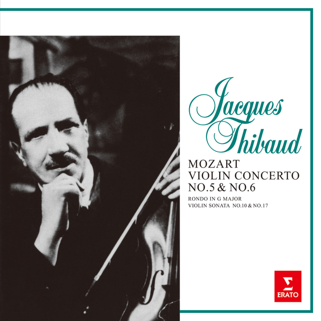 JACQUES THIBAUD / ジャック・ティボー「Mozart：Violin Concerto No.5