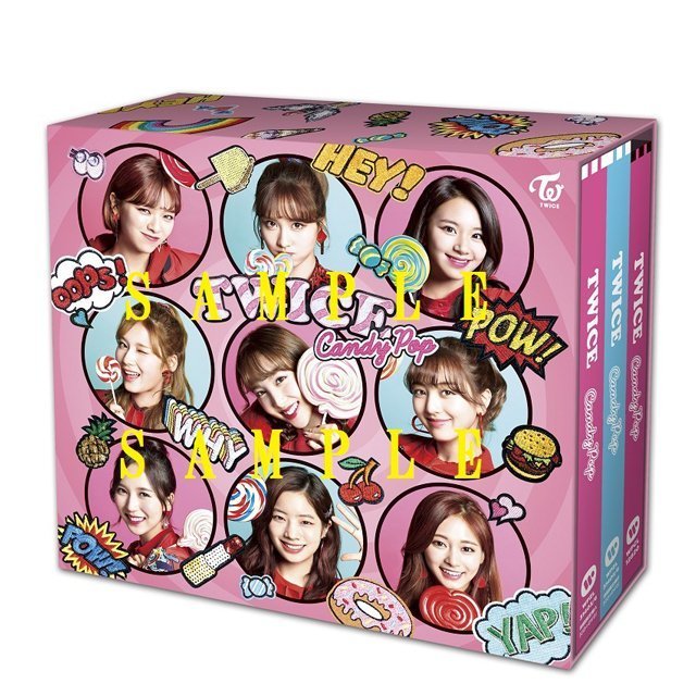 TWICE「Candy Pop【特典BOX付きCD3形態セット】」 | Warner Music Japan