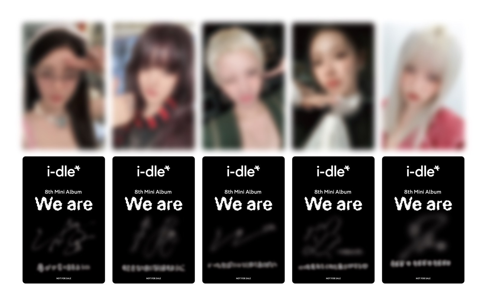 i-dle 8th Mini Album 『We are』 発売記念オフラインイベント