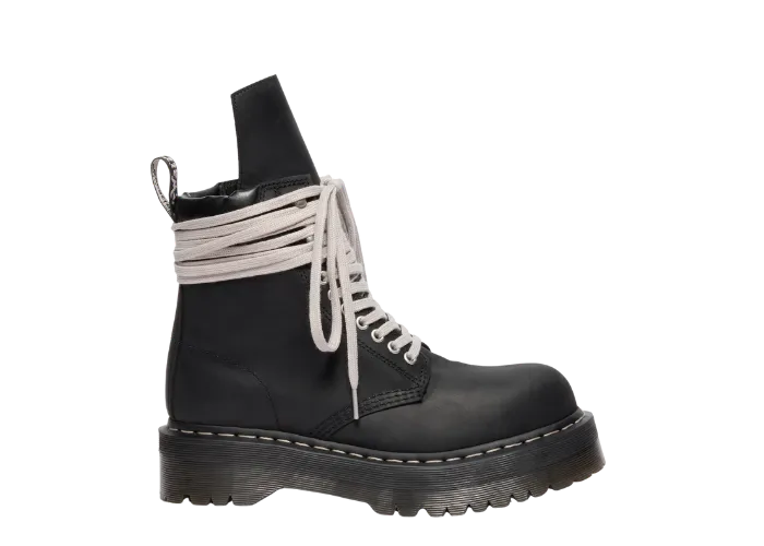 Dr. Martens 1460 DRKSHDW Quad Sole Steel Toe Boot Rick Owens Black