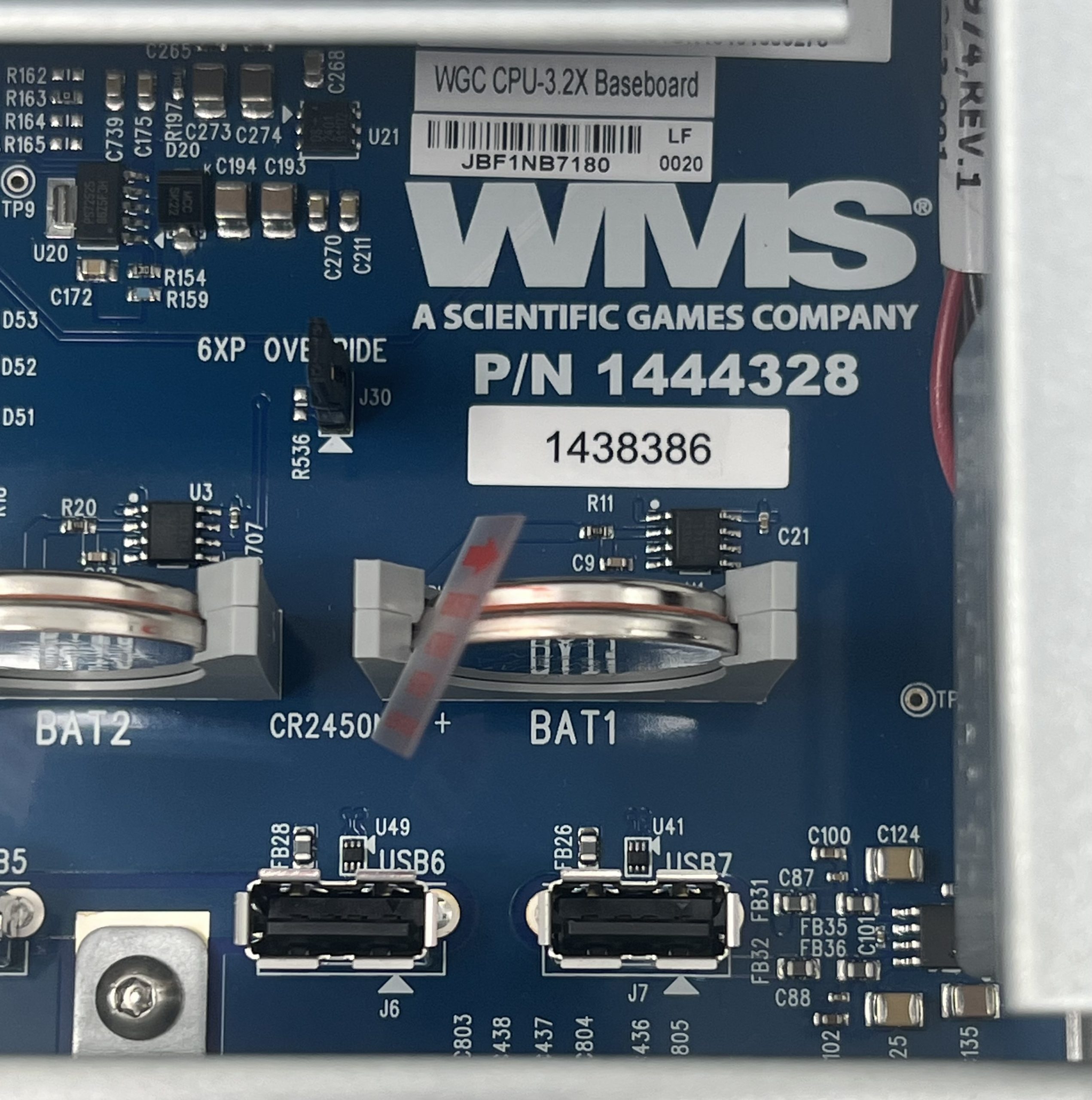SG/WMS BB3 NXT 3.5X CPU - WSPS Las Vegas
