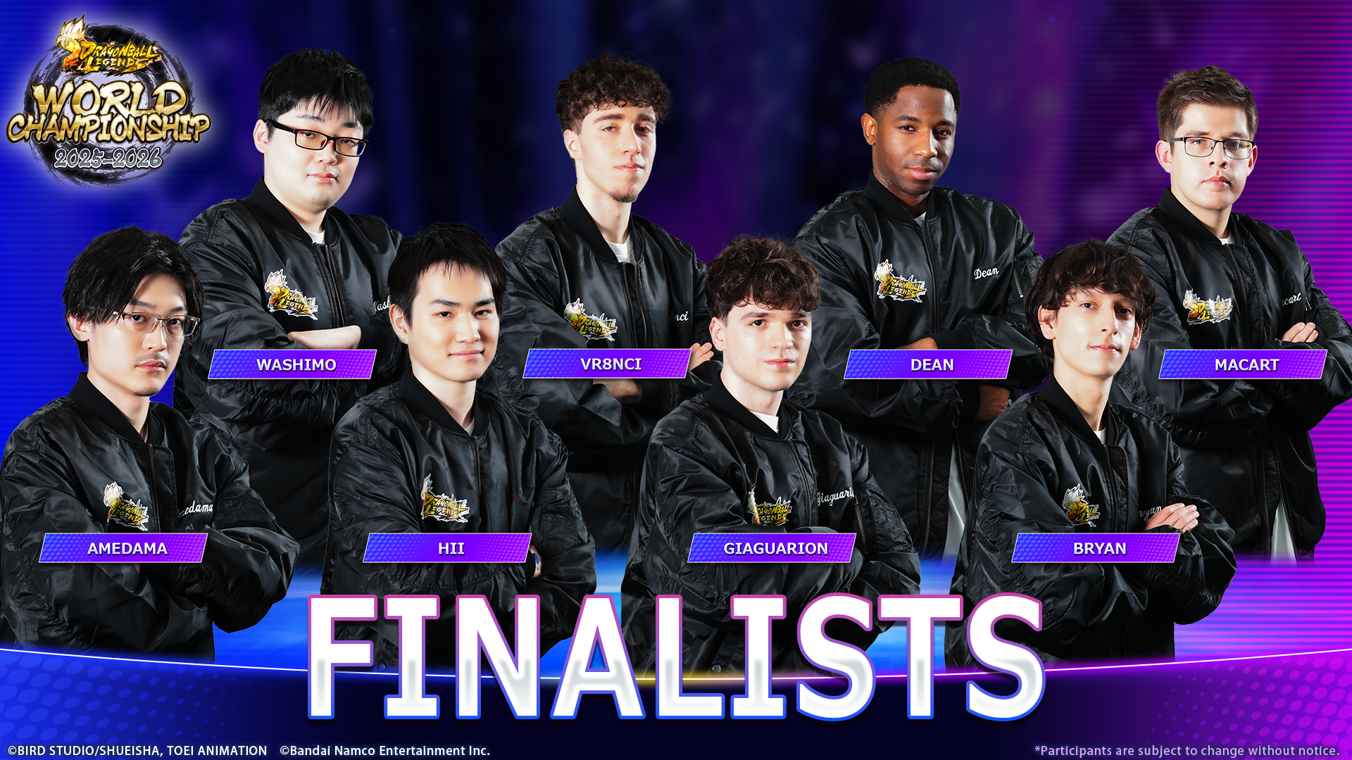 WORLD CHAMPIONSHIP 2025-2026 FINALS Analytics｜NEWS｜DRAGON BALL