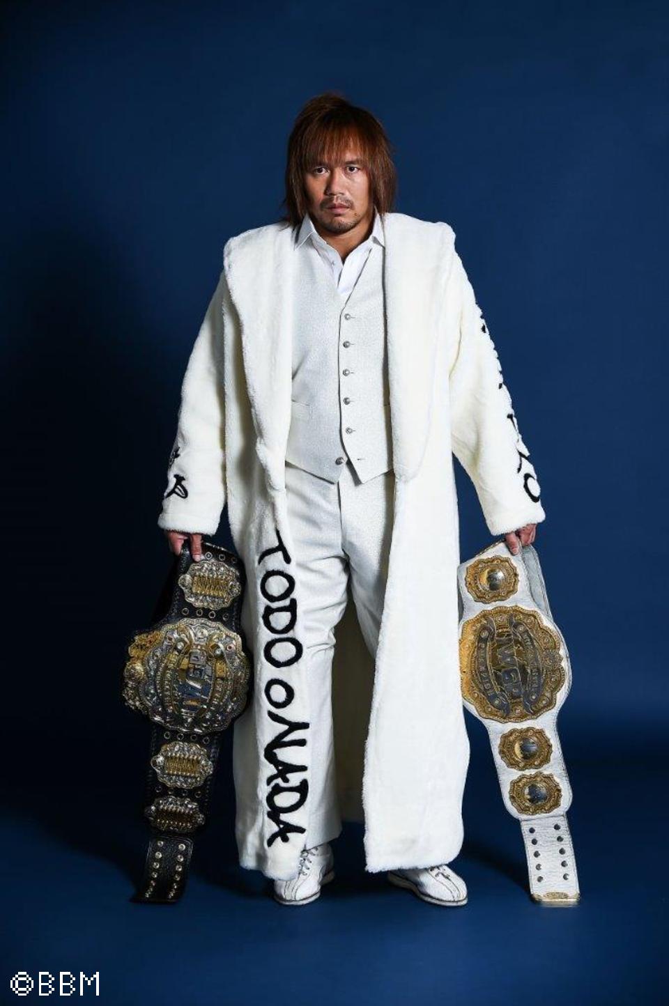 週刊プロレスmobile】週モバ写真館『IWGPヘビー＆インターコンチ二冠