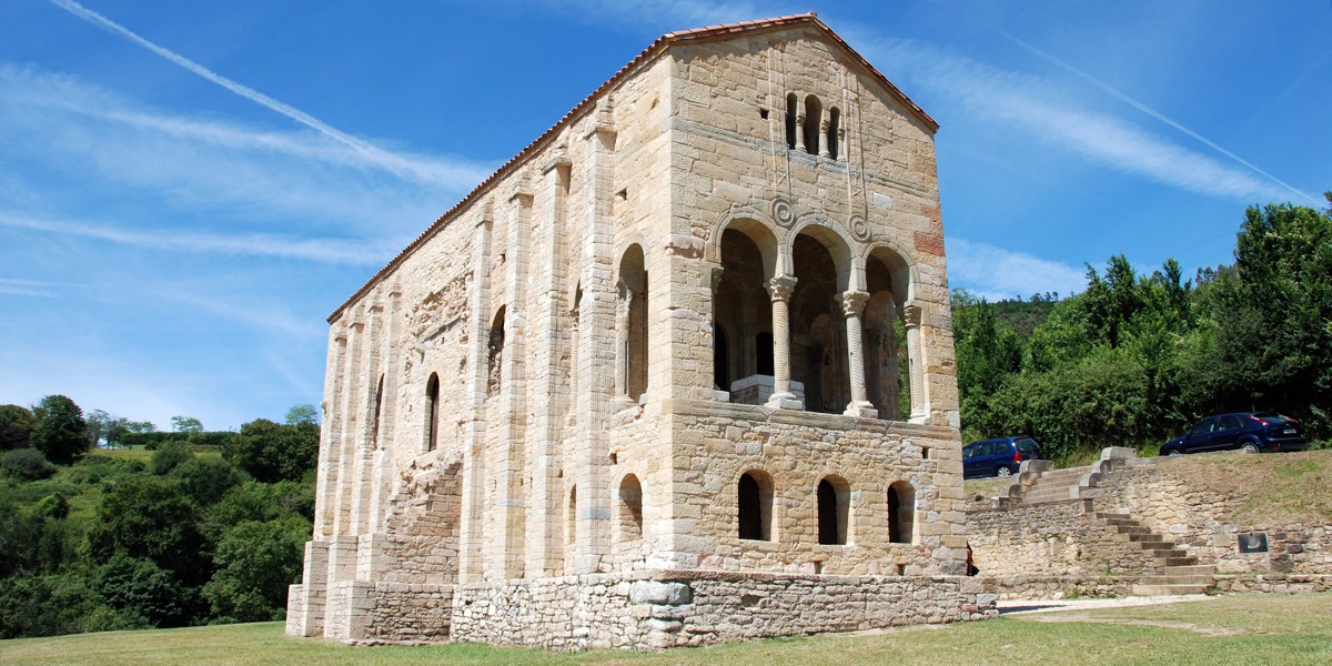 This 9th-century church is one of the most beautiful examples of