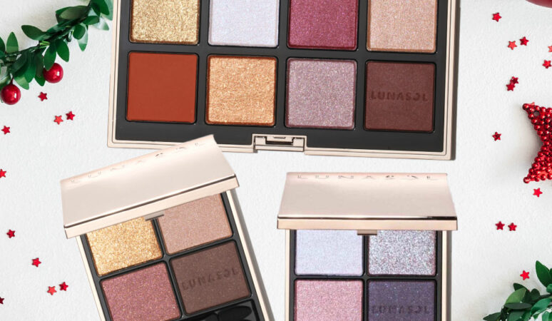 クリスマスコフレ【ルナソル】アイパレットのきらめきが止まらない！8