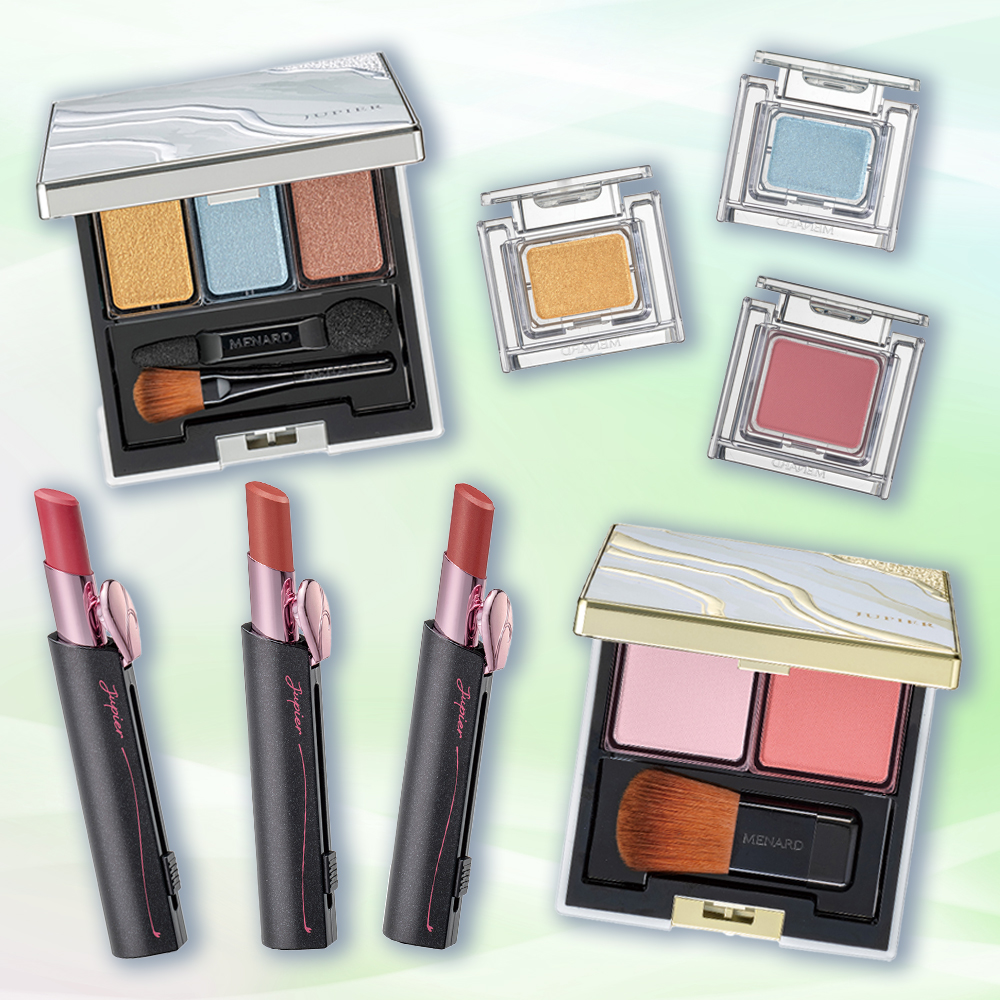 メナード・JUPIERの春新作コスメ2025】肌なじみの良い低彩度カラーの