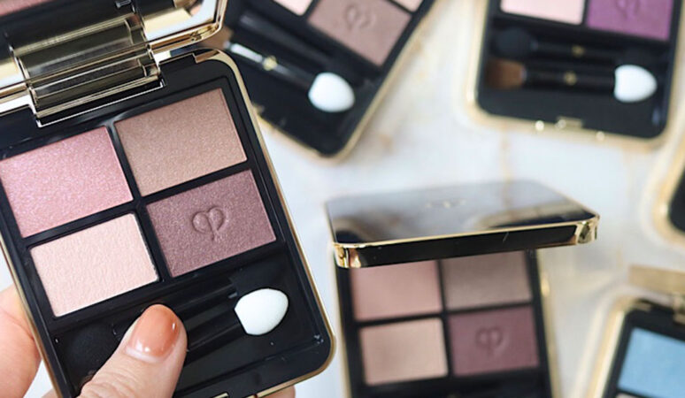 クレ・ド・ポー ボーテの「オンブルクルールクアドリ」全色スウォッチ