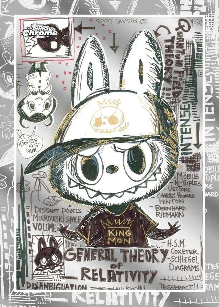 Topps 2025 Chrome Labubu The Monsters 10th Anniversary Box – WP Games