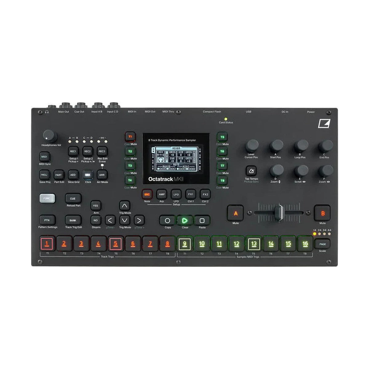 Elektron Octatrack MKII Black - Dynamic Sampler