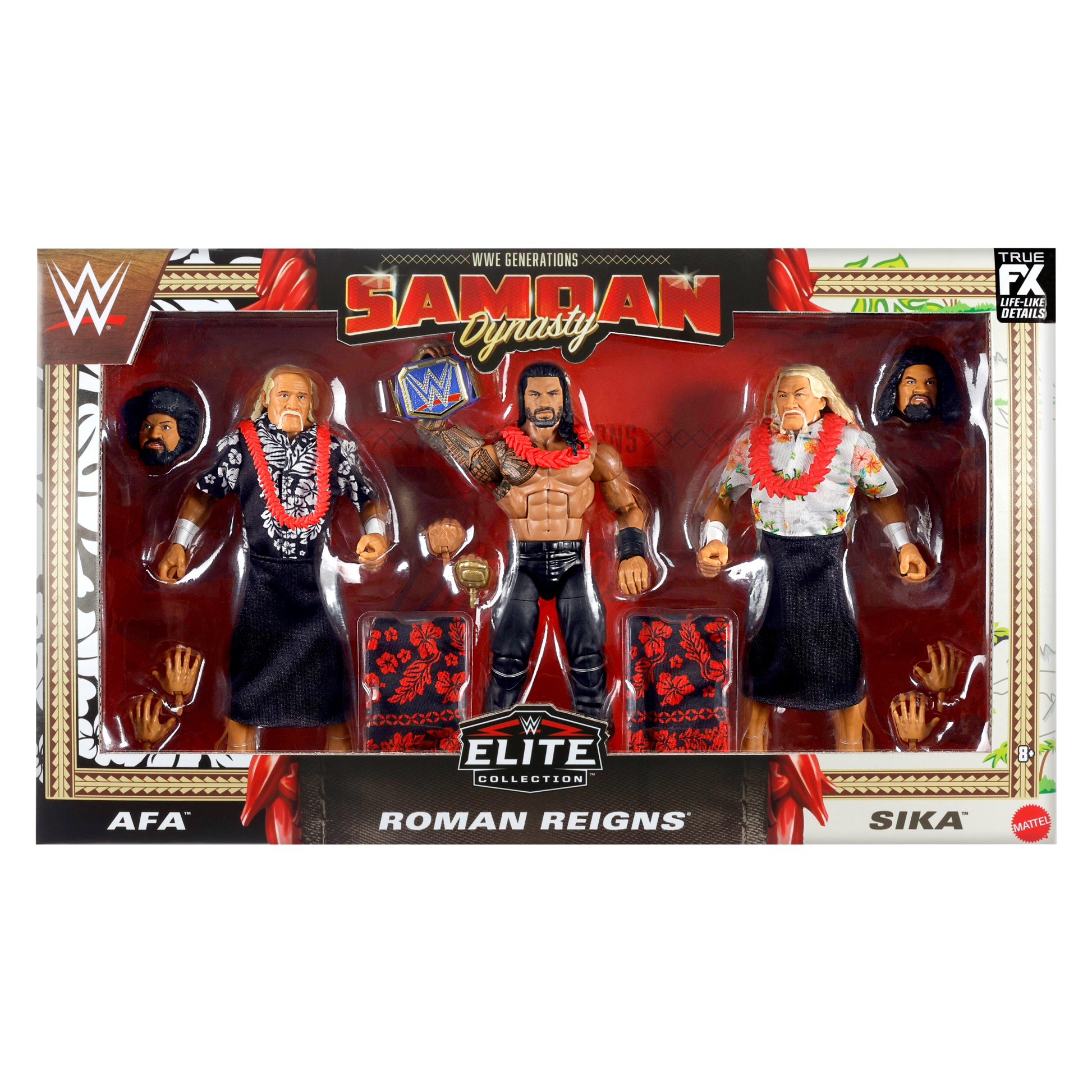 2024 WWE Mattel Elite Collection Walmart Exclusive Samoan Dynasty